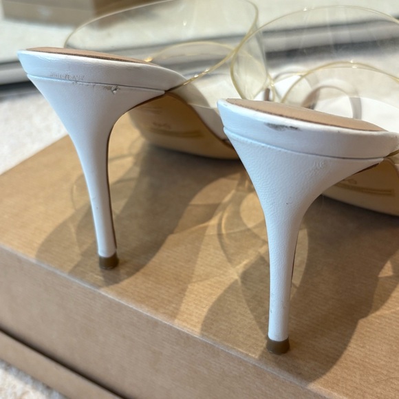 Something Navy Clear Heels - Size 8 - Picture 8 of 9